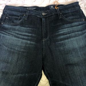 AG high rise skinny jeans